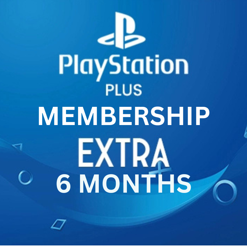 PS5 - PS Plus Extra (3-Months) (6-Months) (12-Months) Membership