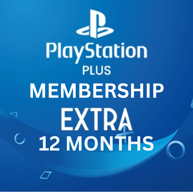 PS5 - PS Plus Extra (3-Months) (6-Months) (12-Months) Membership