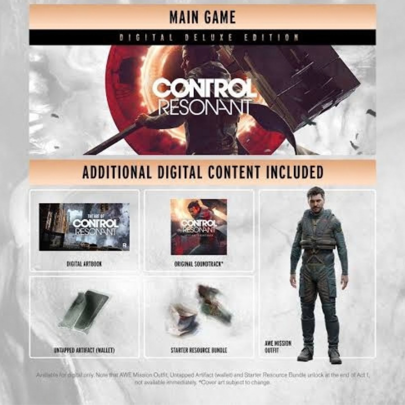 CONTROL Resonant Deluxe Edition – PS5 Digital Game Access | Instant Delivery | Works Worldwide