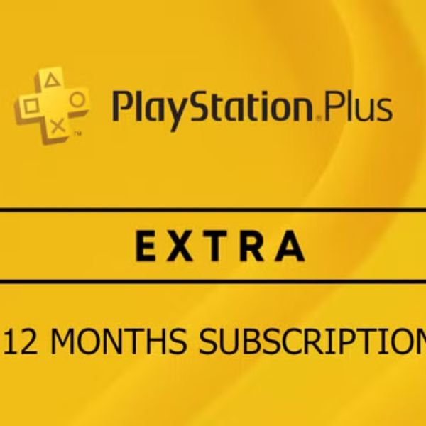 PS Plus Extra – 12 Months Membership (PS5) | Primary Slot (All Users) | English Version